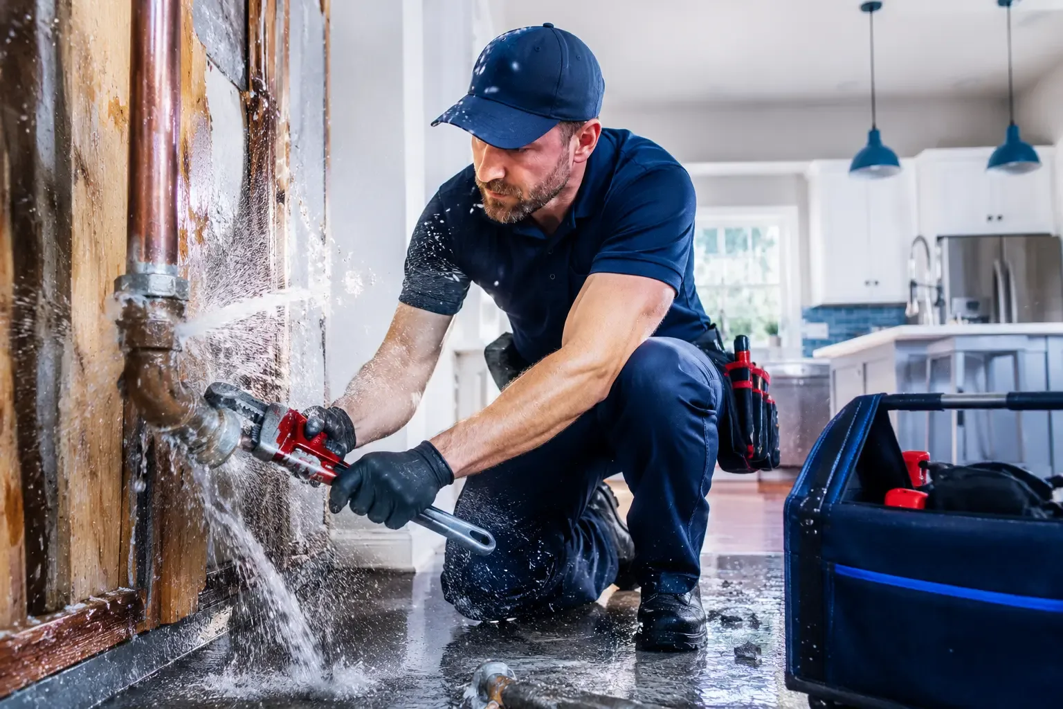 Local emergency pipe repair professionals in Herndon, KY